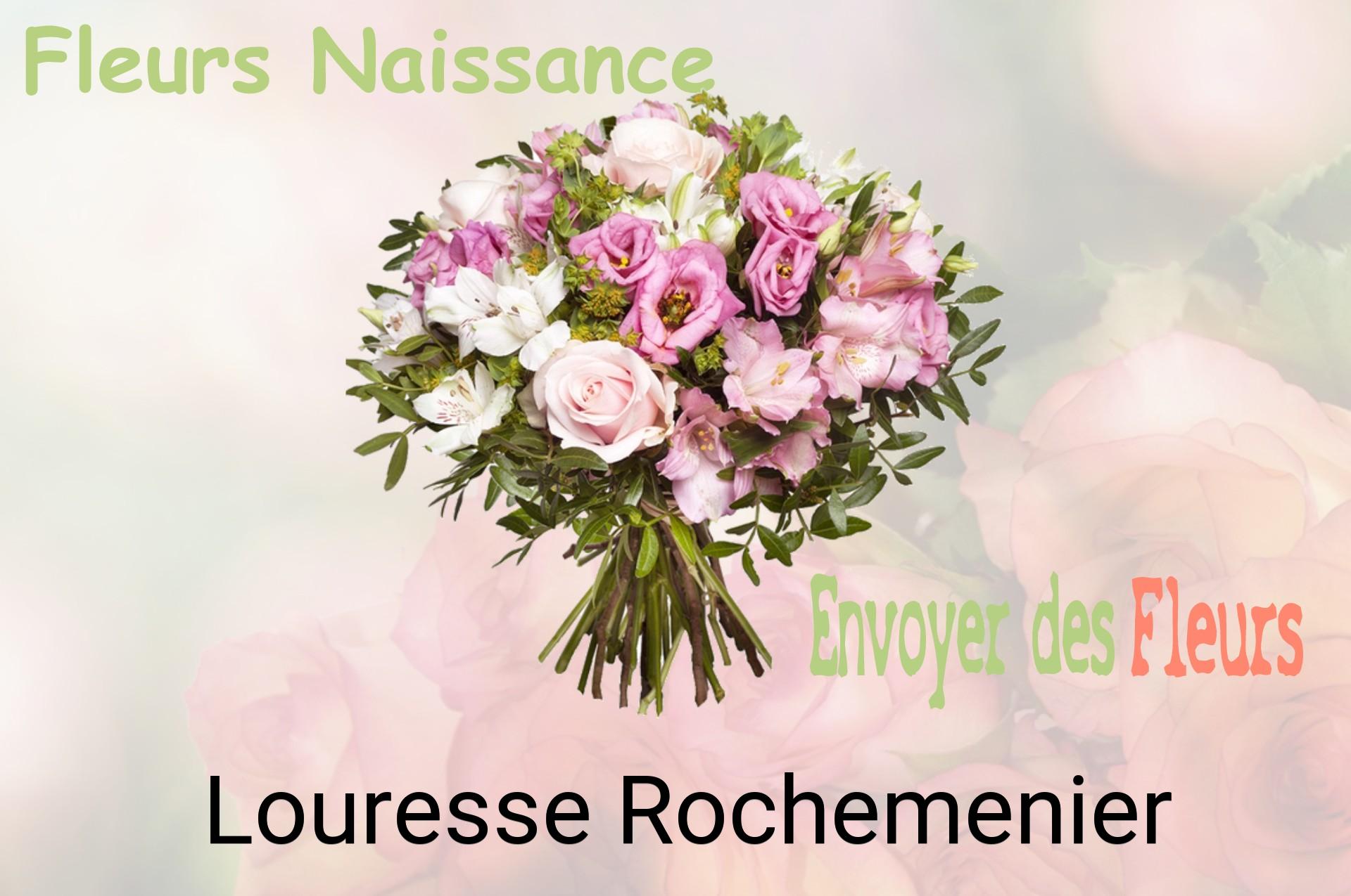 Bouquet de fleurs de naissance livré à Louresse-Rochemenier