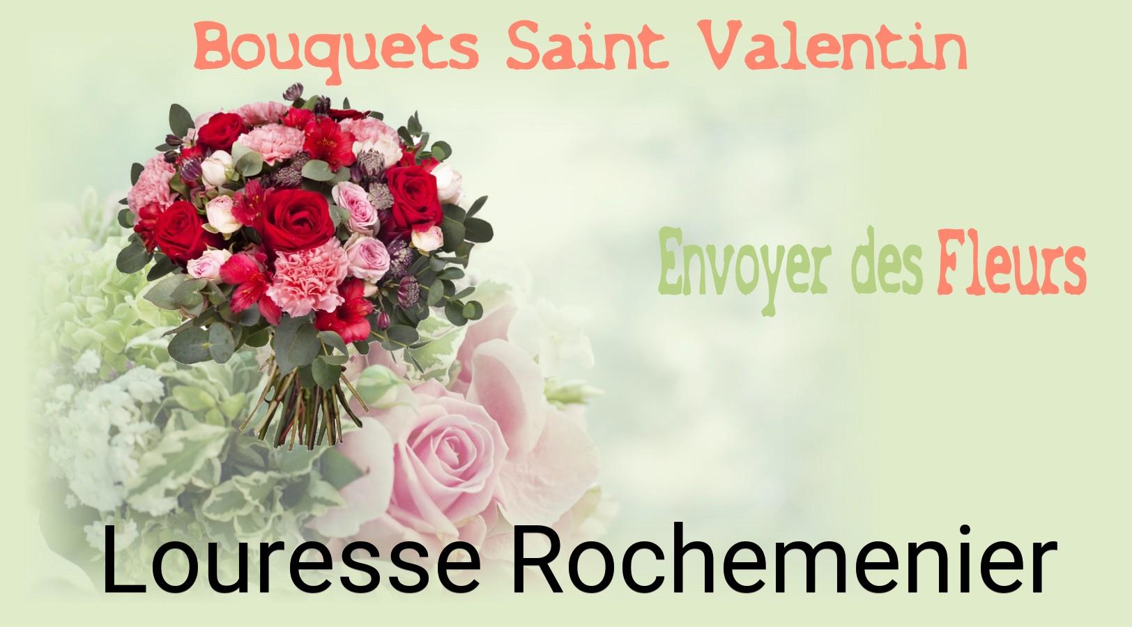Roses de Saint-Valentin livrées à Louresse-Rochemenier